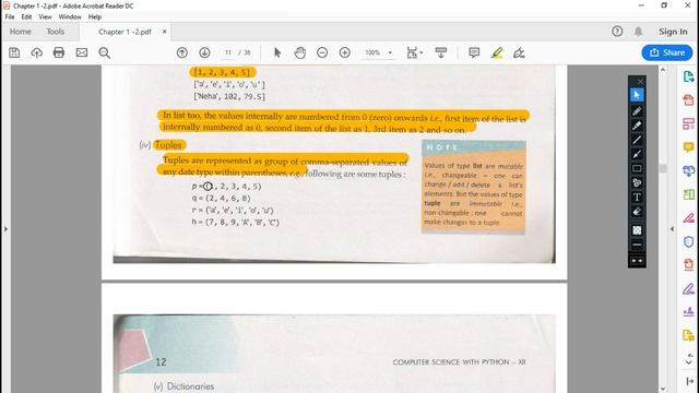 Chapter - 1 : Python Revision Tour - I || Part - 3 || Comoputer Science with Python Class 12 смотреть онлайн