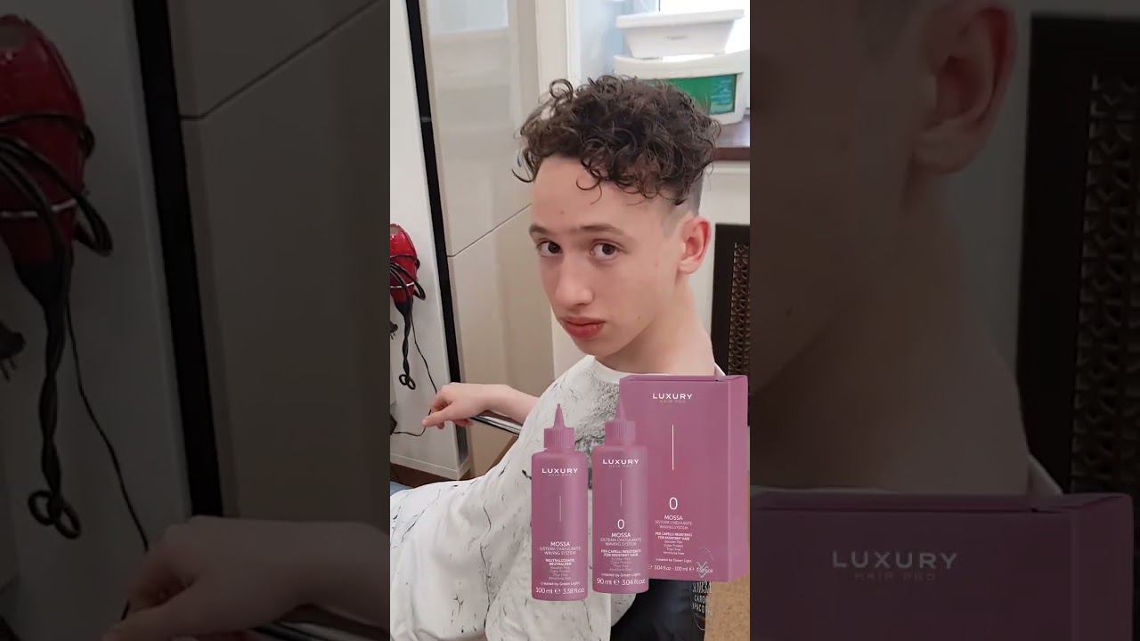 Мужская биозавивка волос Mossa смотреть онлайн