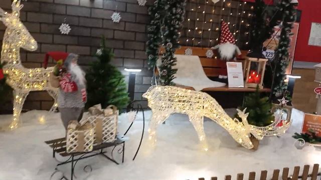 16.11.2023 Новогодняя тема на выходе из Меги смотреть онлайн