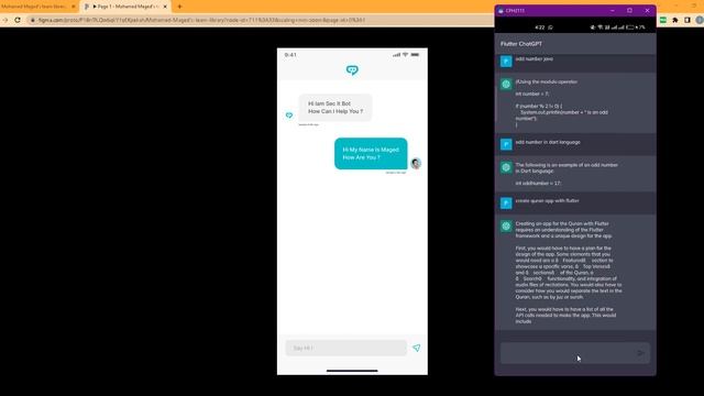 Flutter Ai Course | create chat bot app with chat GPT BLoC part 1 смотреть онлайн