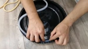 Травит крышка на бочке ,  не работает гидрозатвор,  исправляем !