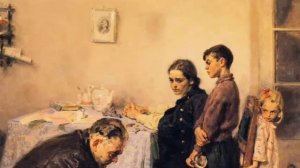 О чём рассказывает нам картина Сергея Григорьева "Вернулся"