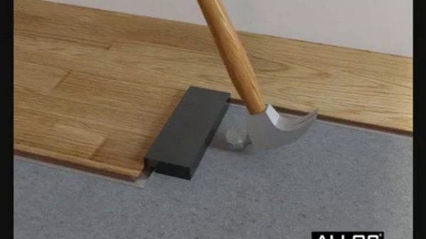 Укладка ламината ALLOC