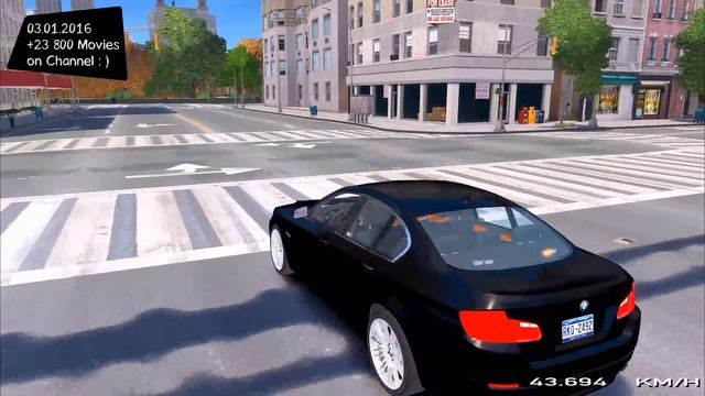 2012 BMW 5 Series F10 Unmarked Police ELS - GTA IV MOD ENB | 2.7K / 1440p ! _REVIEW смотреть онлайн