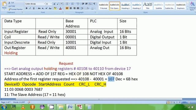 7 Modbus RTU Protocol Read Holding Example 1 смотреть онлайн
