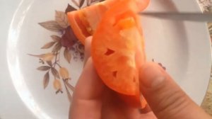 Томат "Сибирская тройка". Дегустация.