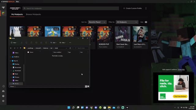 How To Easily Install Minecraft Mods For Forge or Fabric 2024 | Step by Step Tutorial смотреть онлайн