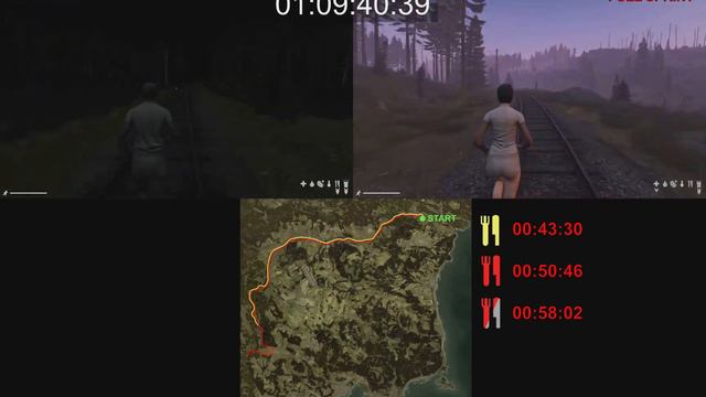 DayZ 0.63 Stress Test - Full energy level travel distance test смотреть онлайн