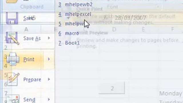 How to print a workbook using the default printer without making any changes смотреть онлайн
