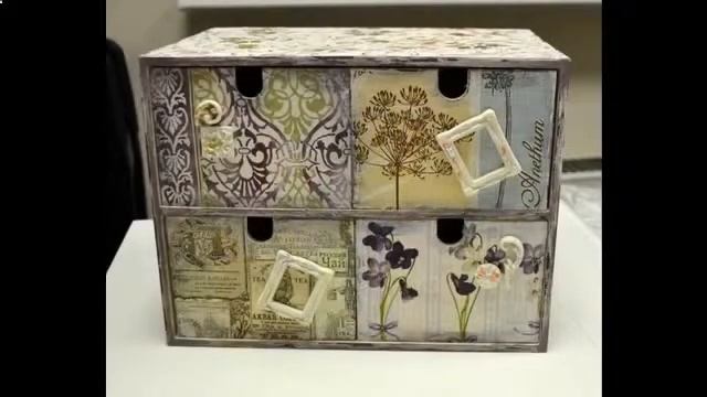 Мини комод икеа: декупаж в стиле прованс. Наталья Жукова. Мастер-класс. Фото-отчет. смотреть онлайн
