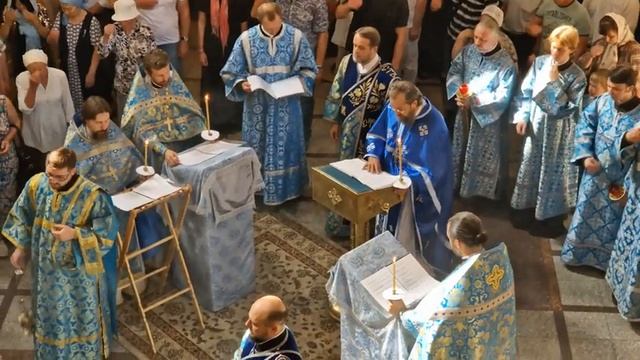 Успение Пресвятой Богородицы. Чин погребения. Токсово 2022 смотреть онлайн