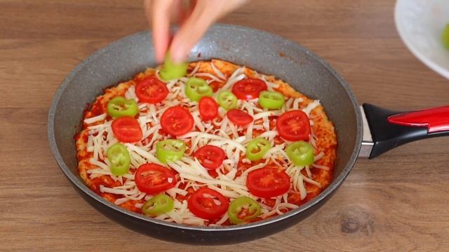 Çocuklar Hep Bunu İstiyor? TAVADA ANNE PİZZASI. FIRIN YOK! Kolay Pizza Tarifi смотреть онлайн