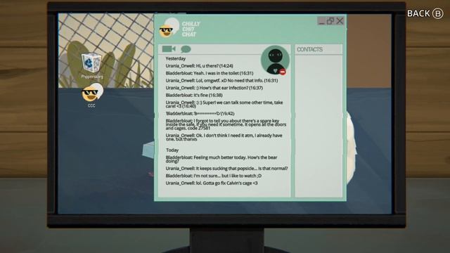 Little Misfortune - Computer/Safe Puzzle
