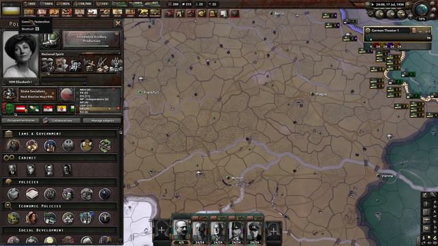 Hearts of Iron 4 - Pax Britannica: Estados Federados de Europa #2 "La Derrota de los Húngaros" смотреть онлайн