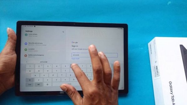 Samsung tab a9 Gmail account signin kaise kare, how to sign in Google account in Samsung tab a9