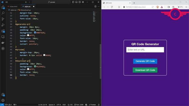 How to Create QR Code Generator Using HTML,CSS AND JAVASCRIPT? смотреть онлайн