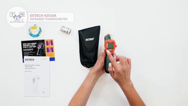 EXTECH 42510A - Infrared thermometer - UNBOXING смотреть онлайн