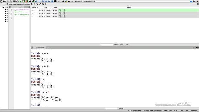 Python Lecture 19: Operations on NumPy Arrays смотреть онлайн