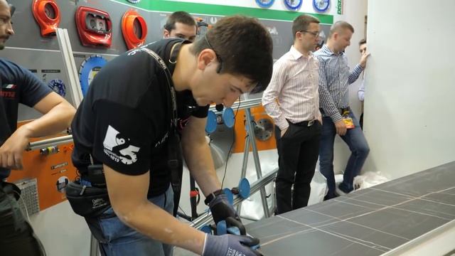 Порезка и заусовка крупноформатной плиты | Distar Лига Мастеров mVolt смотреть онлайн