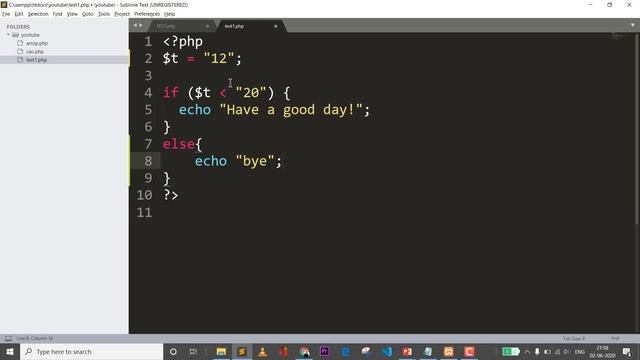 IF ELSE STATEMENT|in hindi #PHP#KEEPCODING смотреть онлайн