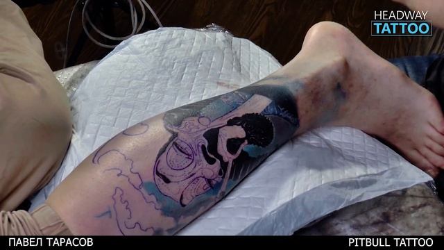 Tattoo Timelapse - Павел Тарасов смотреть онлайн
