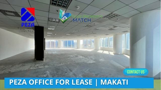 PEZA Office Space for Rent Lease Ayala Ave Makati Whole Floor 2000 sqm смотреть онлайн