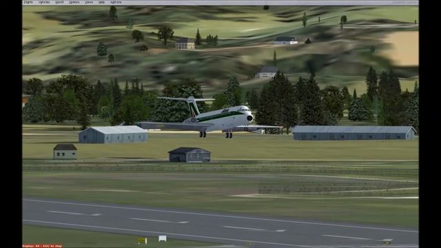 Skopje Airport P3D смотреть онлайн