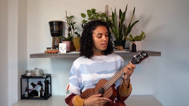 "Count on Me" by Bruno Mars: Ukelele cover :) смотреть онлайн
