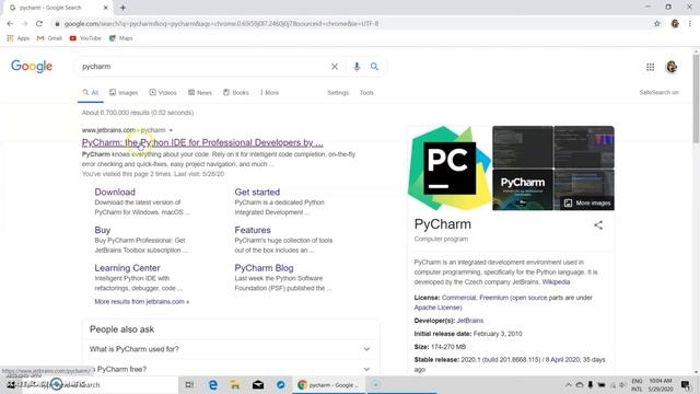 Installing Python and Code Editor || Pycharm || !! смотреть онлайн