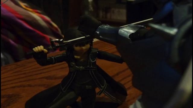 SAB Alphonse Elric vs Kirito Kirigaya: Figma and Revoltech Stop Motion смотреть онлайн