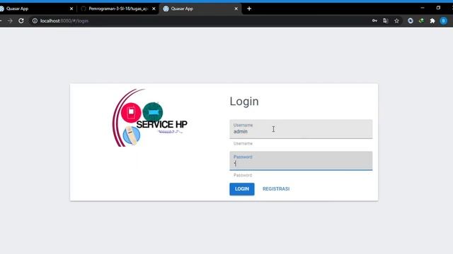 Aplikasi sparepart hp menggunakan quasar dan vue js смотреть онлайн