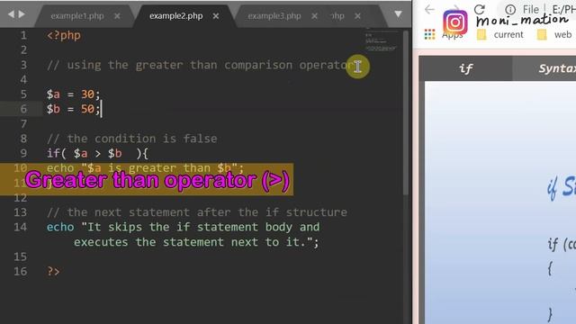 PHP: Simple if Structure & Introduction To Comparison Operators смотреть онлайн