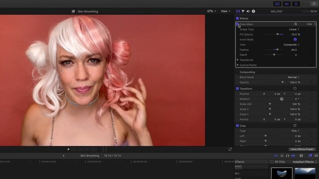 Skin Smoothing Tutorial For Final Cut Pro X - NO PLUGINS NEEDED!