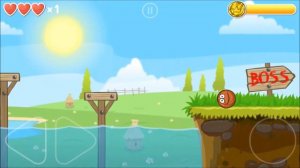 КРАСНЫЙ ШАР!!!RED BALL 4  14 уровень. Прохождение. Как пройти?