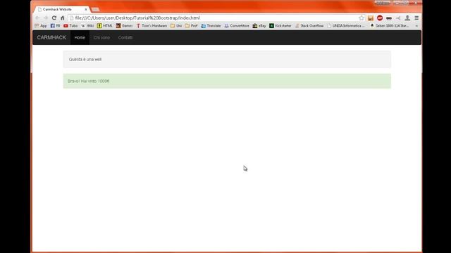 Bootstrap per Principianti 8 - Well e Alert смотреть онлайн