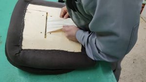 Как Перетянуть  Компьютерное Кресло Своими Руками!!!