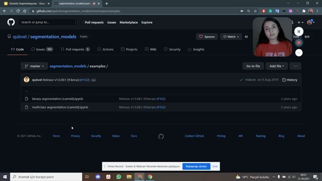 Python Tensorflow ile Görüntü Segmentasyonu | İrem Kömürcü | TGEA #2 смотреть онлайн