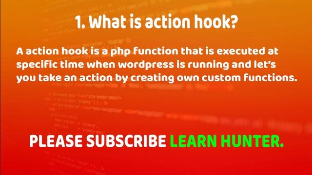 44. What is hooks in wordpress | Why should we use hooks | Types of hooks in wordpress смотреть онлайн
