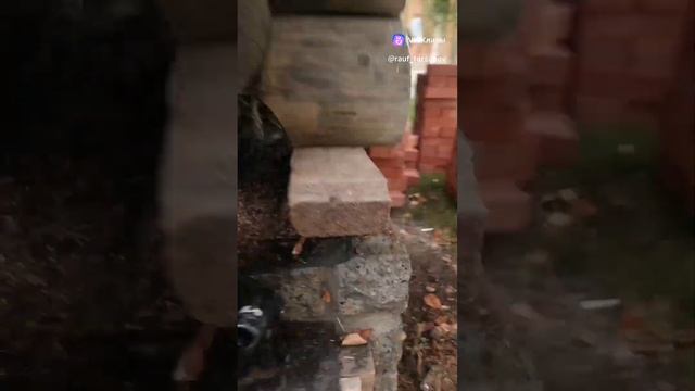 Замена брёвен. Подъём дома ремонт фундамента. смотреть онлайн