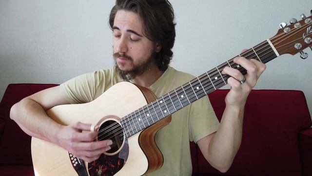 Friday I'm In Love - The Cure - 12 String Fingerstyle Guitar смотреть онлайн