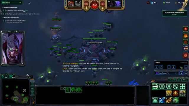 Starcraft 2 Co-op Mutation #124: Unstable Environment - Mengsk Solo (p3) [=Brutal+1] смотреть онлайн
