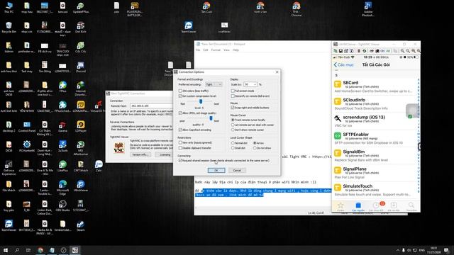 Hướng Dẫn Dùng Tight VNC điều khiển iphone đã Jaibreak смотреть онлайн