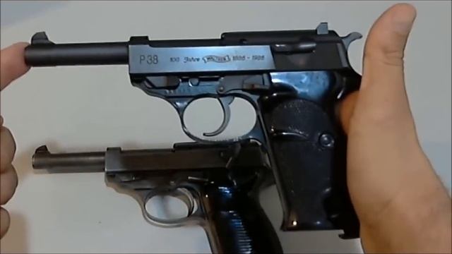 Немецкиe пистолеты Вальтер П-38 и П-1. 1943 и 1986 смотреть онлайн