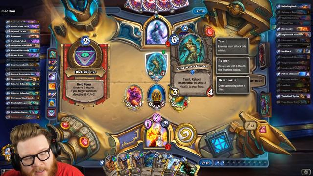 NEVERENDING GAME!?! Countless Yoggs vs Endless Khartuts! | Scholomance Academy | Hearthstone смотреть онлайн