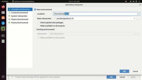 Configure a Python interpreter | PyCharm - JetBrains