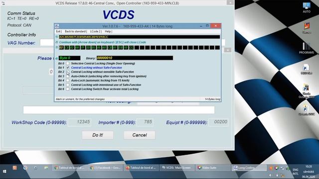 VCDS (VagCom) - SAFE LOCK FUNCTION - VW Golf MK5 смотреть онлайн