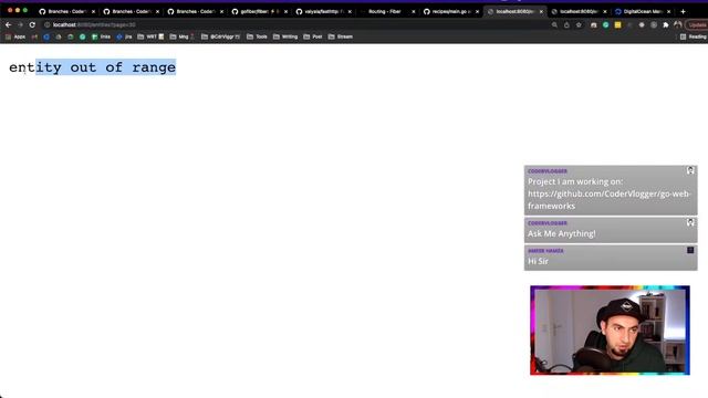 Go Fiber: CRUD Error Handling (Stream Recording) смотреть онлайн