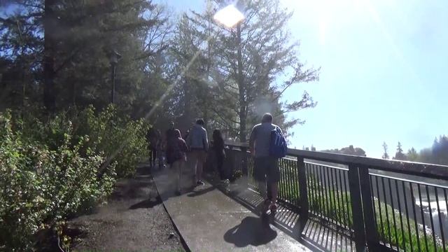 Путешествие по США. У водопада, где снимался сериал Твин Пикс . смотреть онлайн