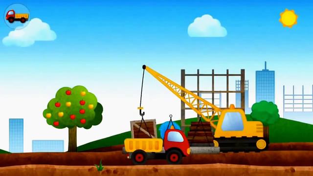 Стройплощадка для детей- развивающий мультик. смотреть онлайн