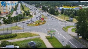 Веб-камера г. Сестрорецк, Приморское шоссе и ул. Токарева